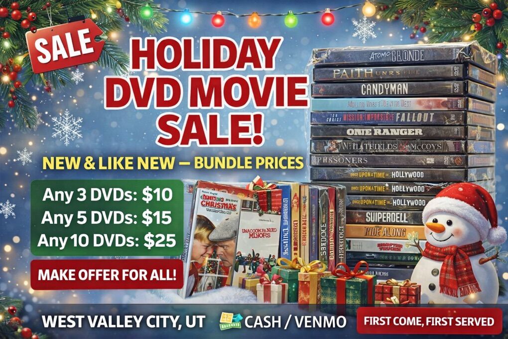 DVD MOVIE LOT – Action, Drama, Comedy