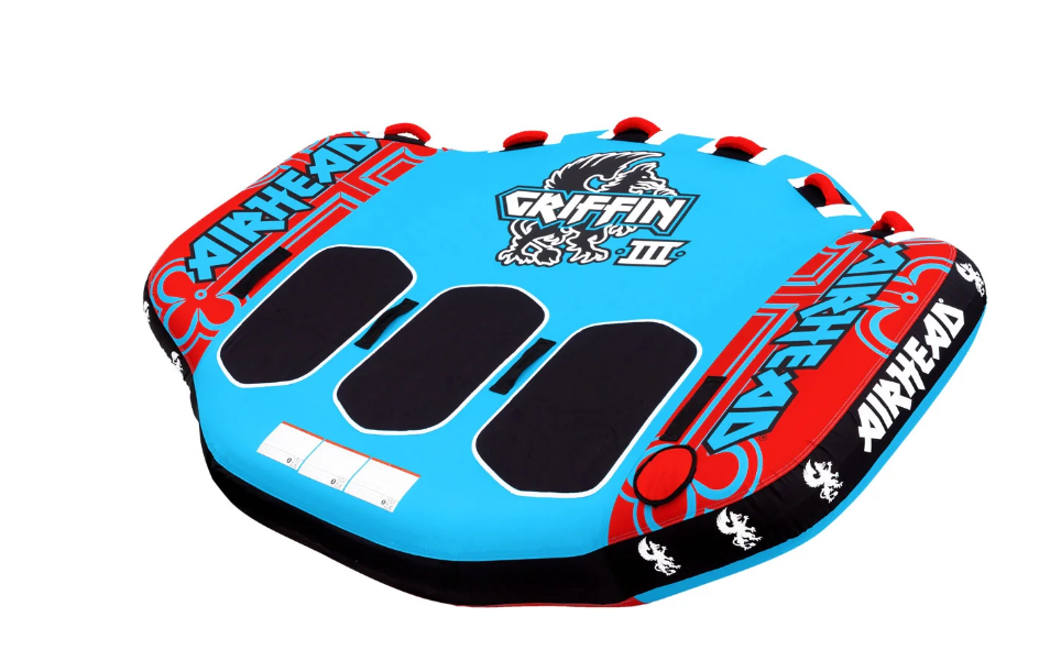 Brand New Airhead Griffin 3 | 1-3 Rider Towable Tube for Boating