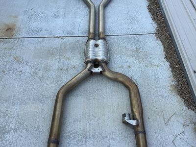 2023 BMW XM5 3inch exhaust w dampeners