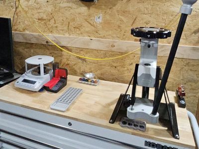 Inline fabrication stand for area 419 relaoding press