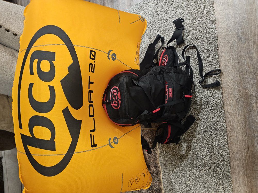 BCA Float 32 Avalanche Bag w/canister and shovel