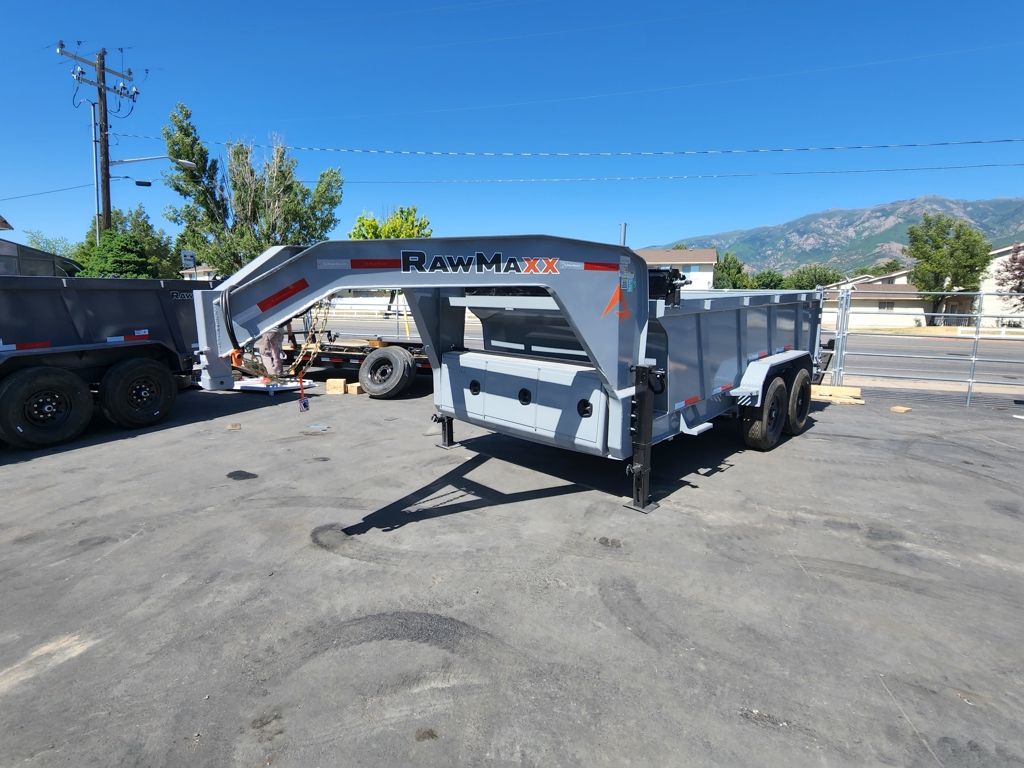2026 RawMaxx 7X14 Gooseneck LPX 14K with 36 Sides"