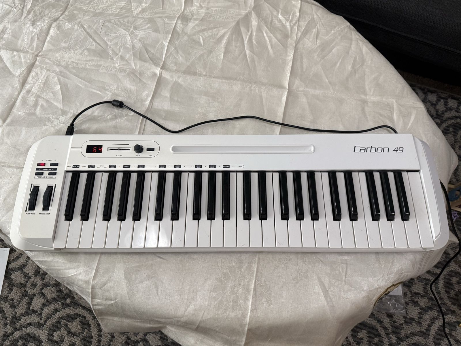 Samson Carbon 49 USB/MIDI Controller Keyboard