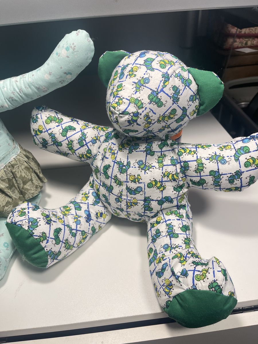 Memory Bear Keepsake (15”, 18” respectfully)