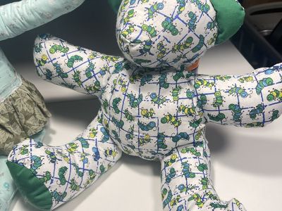 Memory Bear Keepsake (15”, 18” respectfully)