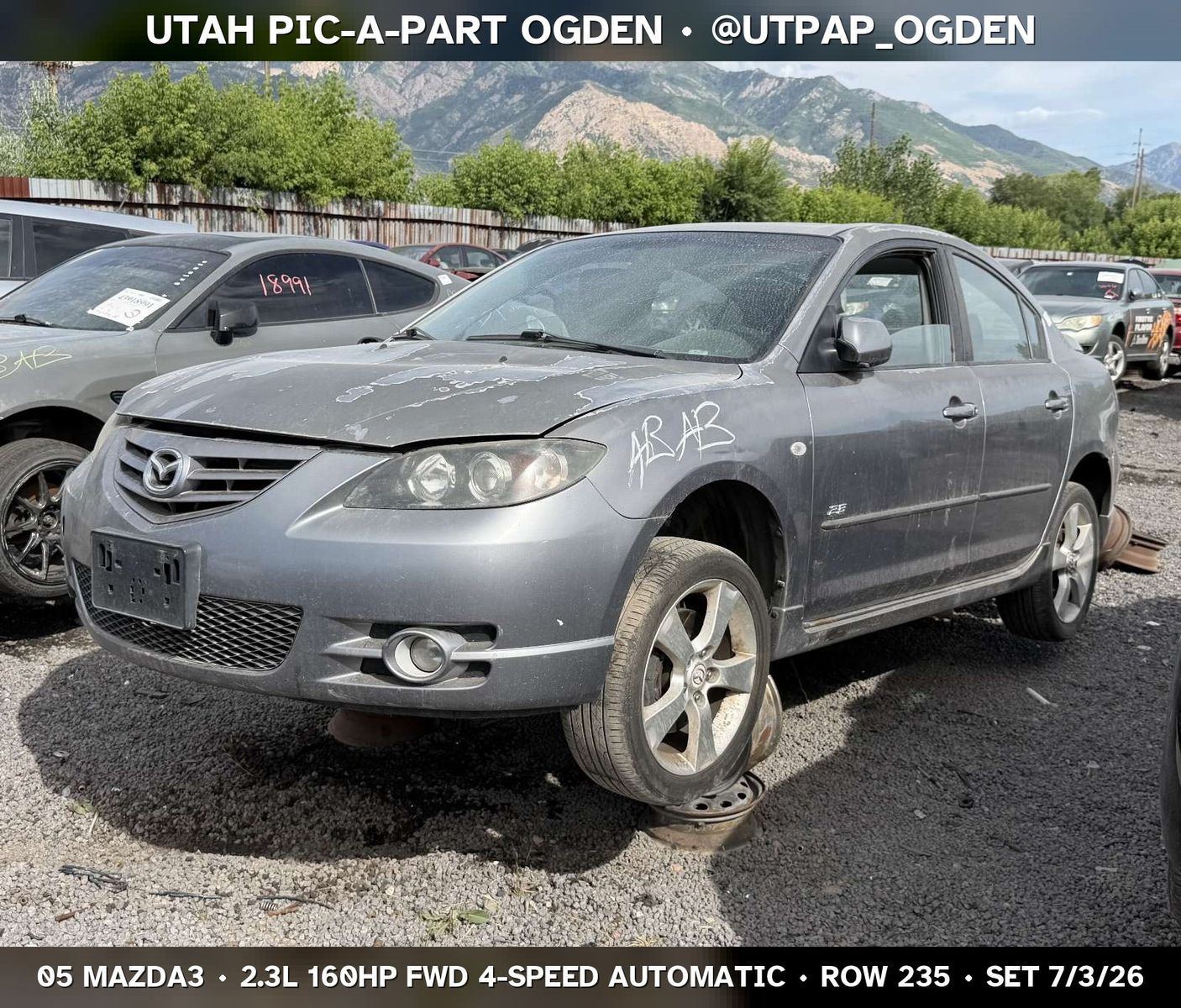 2005 Mazda Mazda3 Parts - UTPAP Ogden