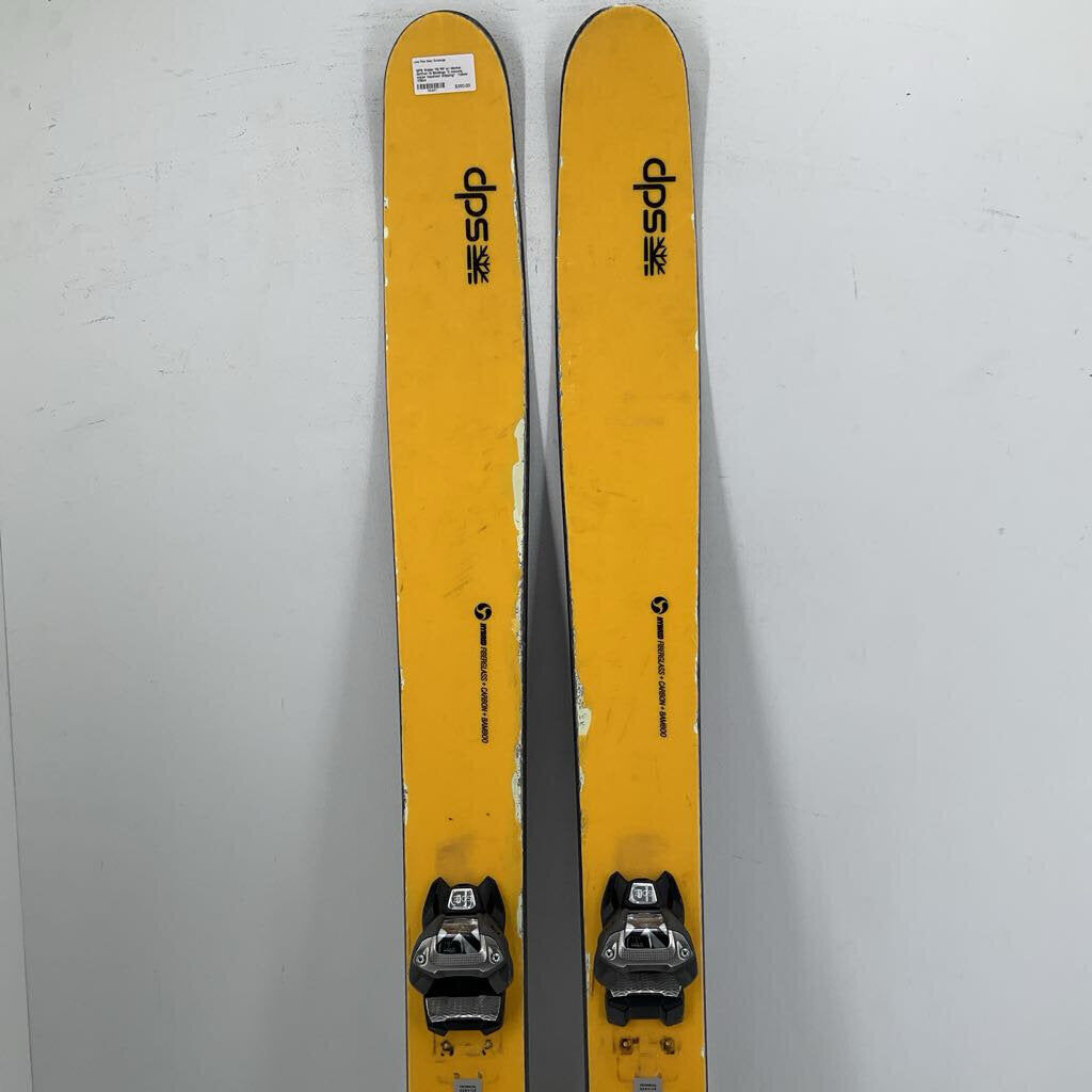 DPS Wailer 112 RP w/ Marker Griffon 13 Bindings *2 mounts, major topsheet chipping*