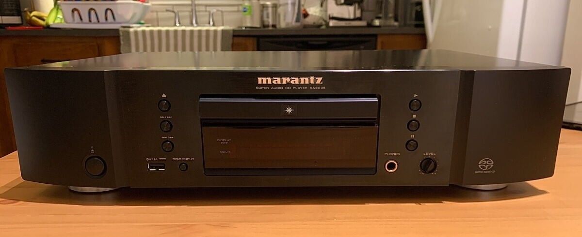 Marantz Super Audio CD Player SA8005 w Power Cord and Remote Home Audio Stereo