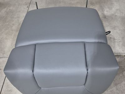Faux Leather Modular Sectional Sofa "Sections Shown x 3 Only" - Gray