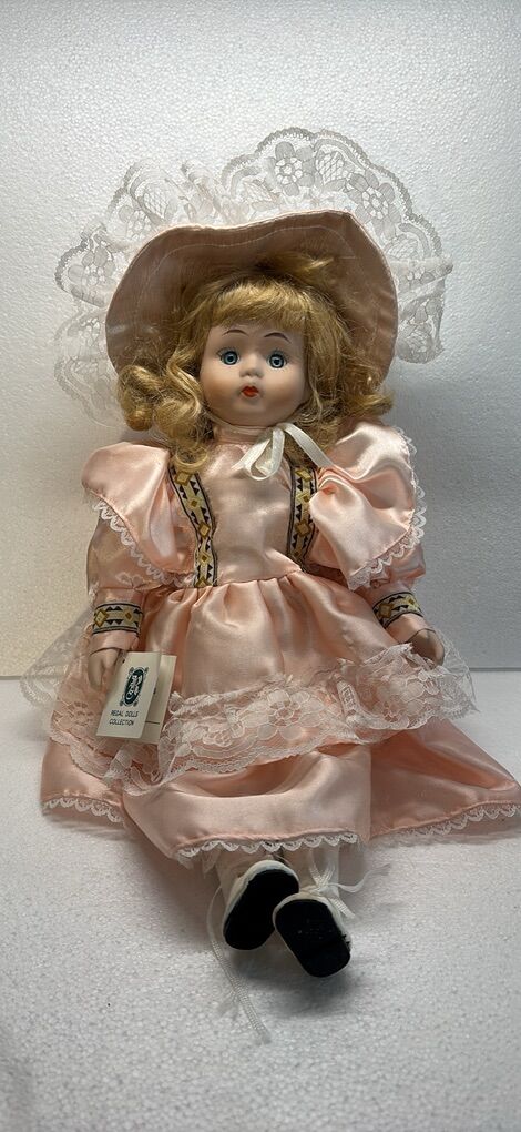 Regal Dolls Collection Porcelain Doll with Tag