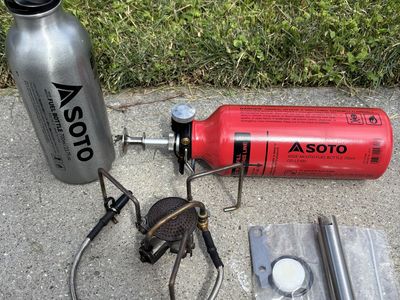 SOTO Muka II white gas / unleaded fuel stove
