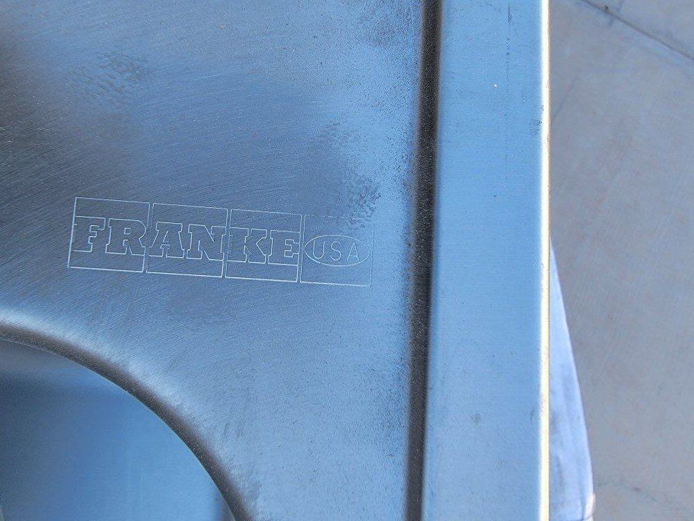 Franke 15x15x5 stainless steel sink