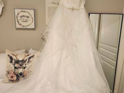 Unused wedding dress- BEAUTIFUL!