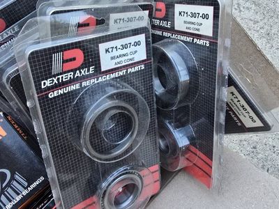 Assorted trailer bearings
