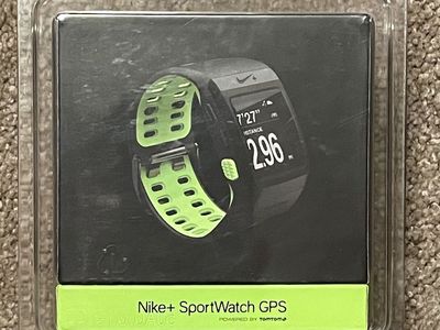 Brand New Nike+ SportWatch GPS Powered by TomTom – Black/Volt – Sealed