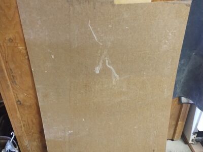 1/8 inch piece of Masonite