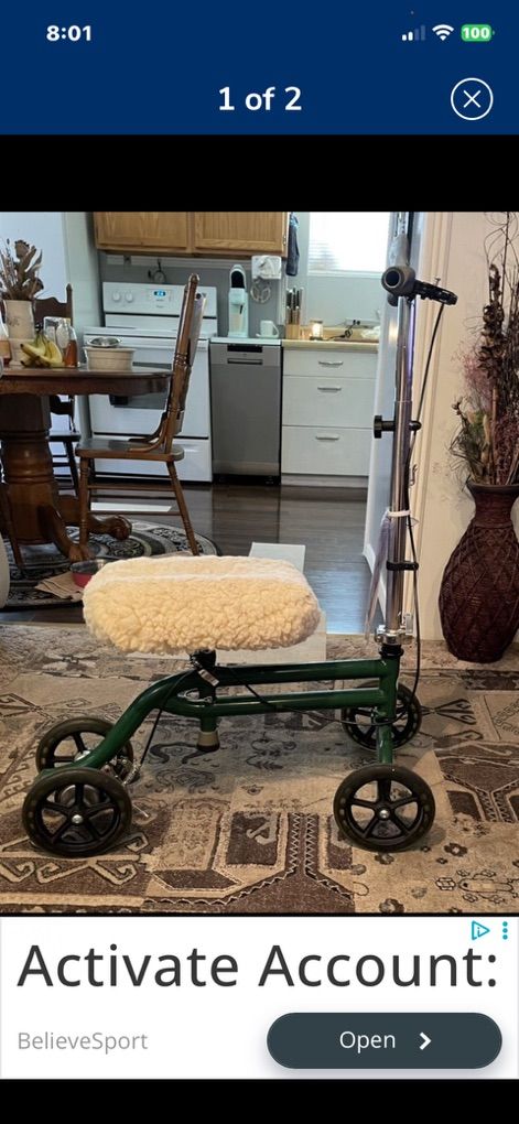 Knee Scooter Green