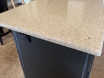 Granite island countertop 51”x36.5”x1.5”