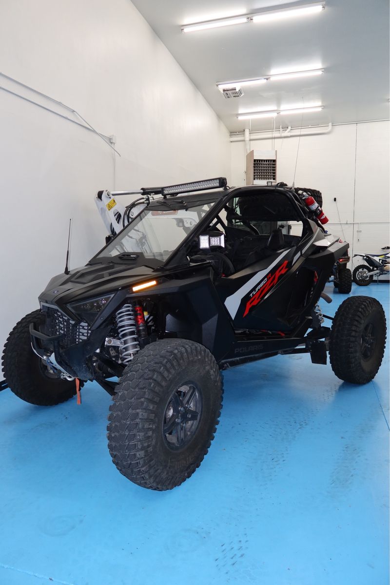 2023 Polaris RZR Turbo R Ultimate Black Off-Road Side-by-Side UTV - Light Bar & Spare Tire