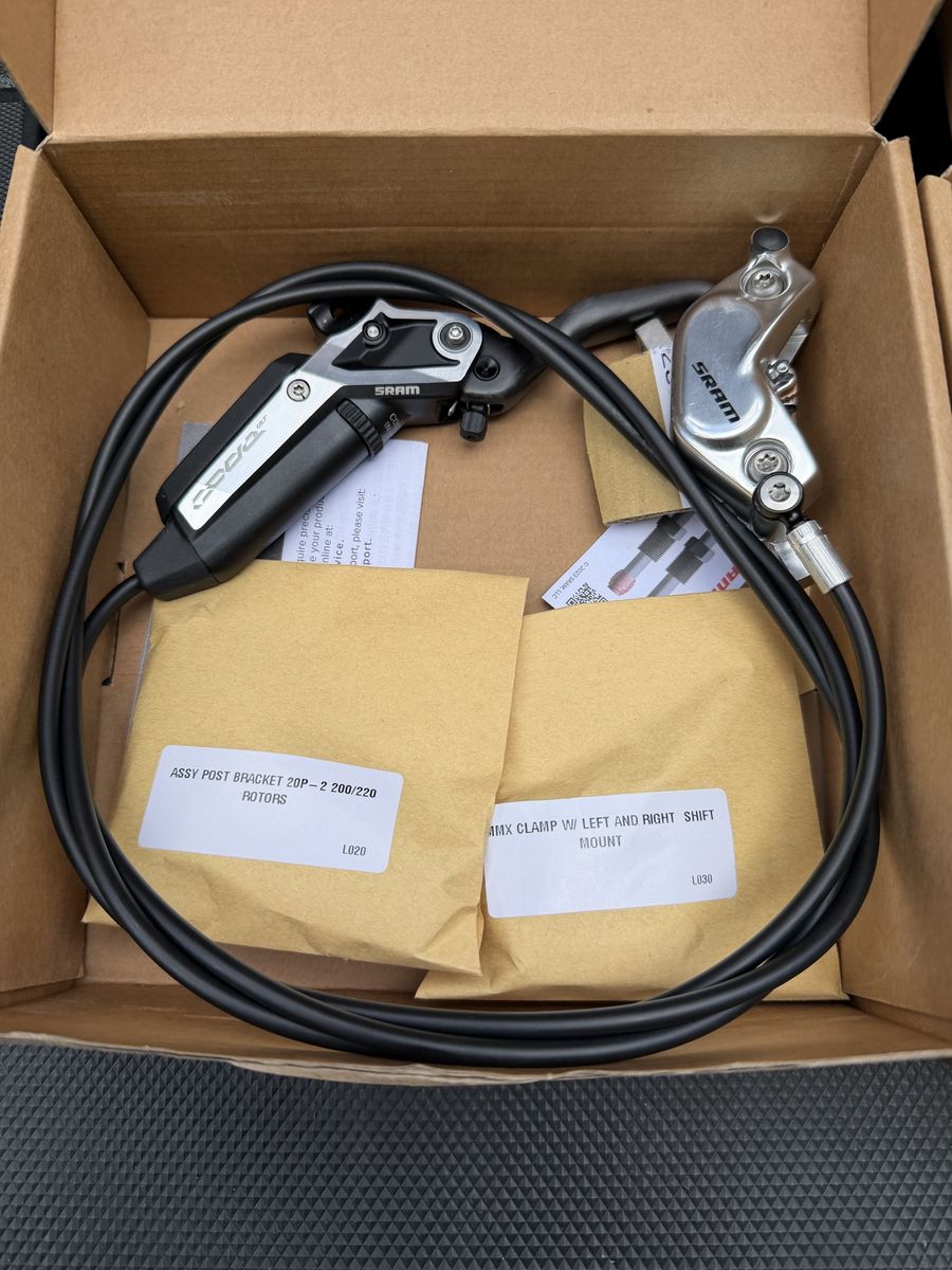 New in Box: SRAM Code Ultimate Stealth Brake Set (Front & Rear) – Carbon Levers