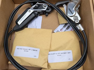 New in Box: SRAM Code Ultimate Stealth Brake Set (Front & Rear) – Carbon Levers