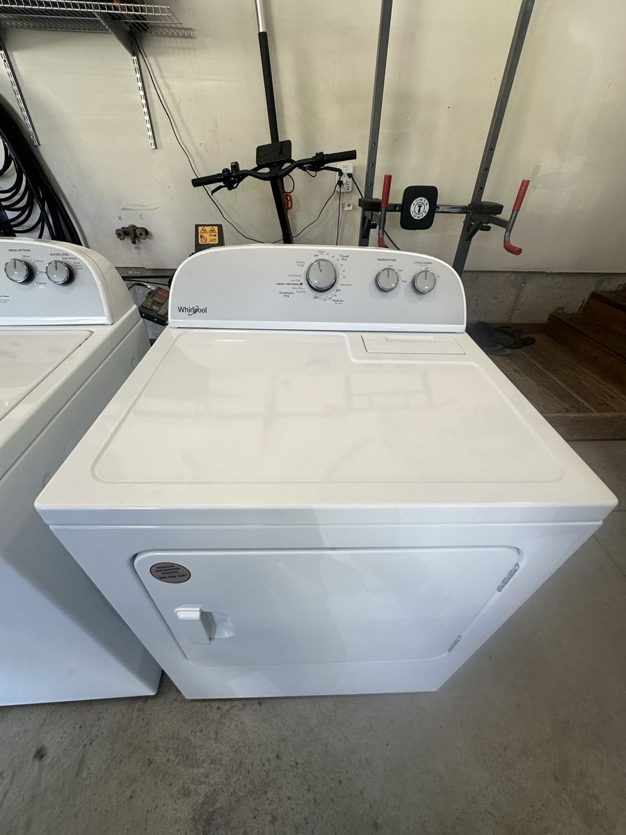 Whirlpool washer and dryer