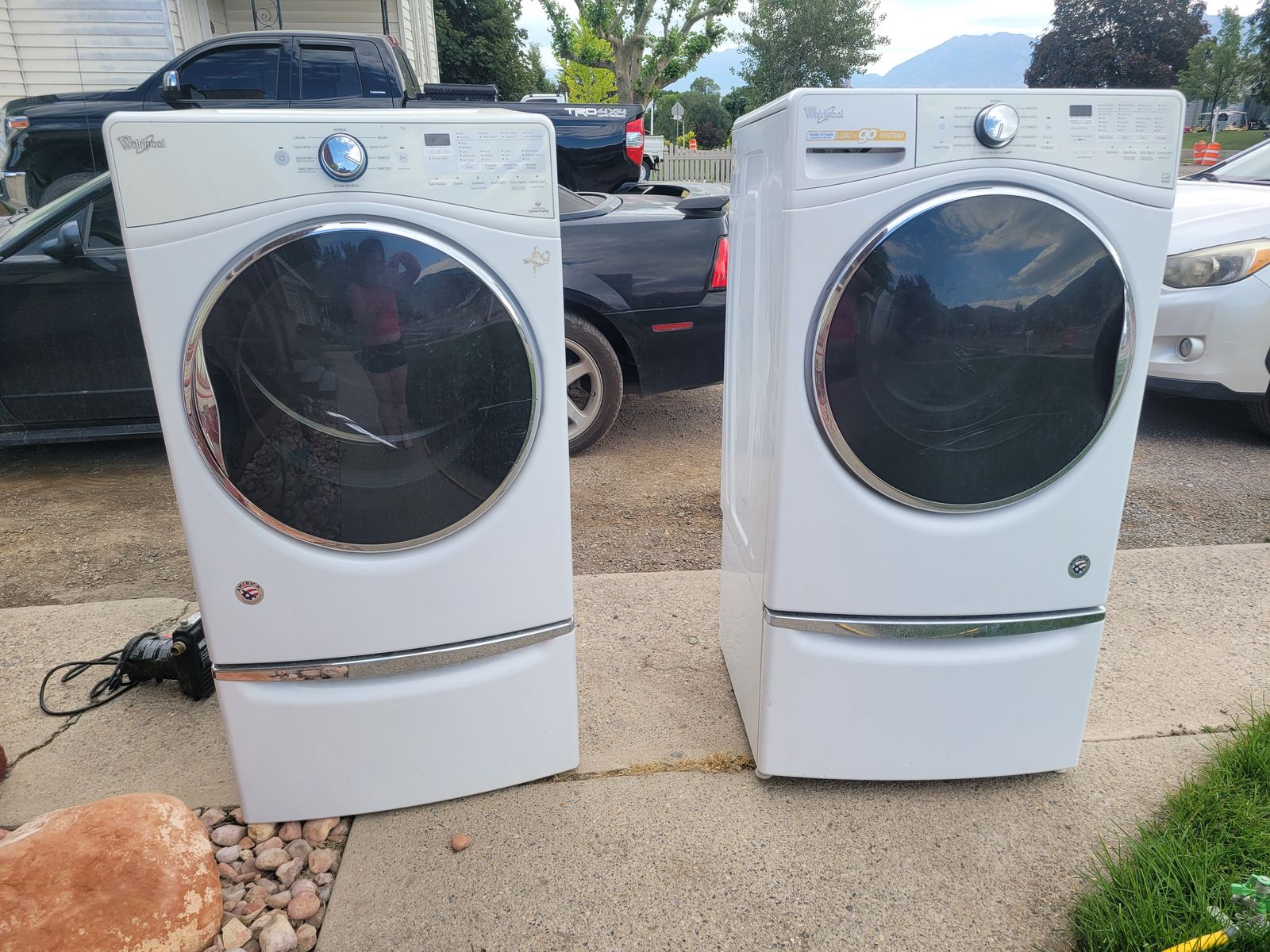 Washer & dryer set