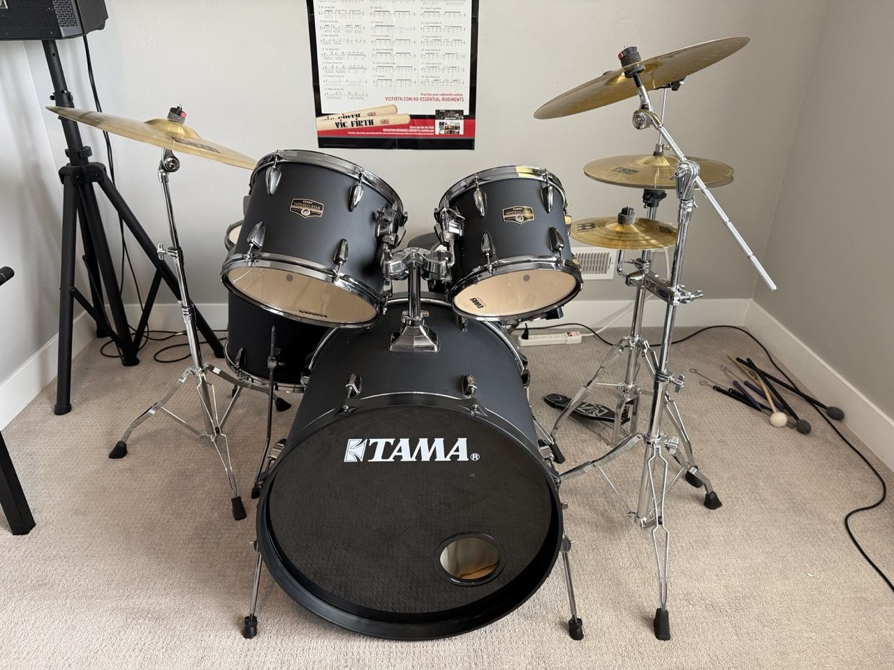 Tama Imperialstar 5-piece drum set