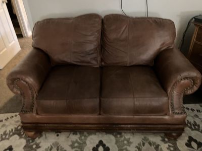 Free Leather Couch and Loveseat