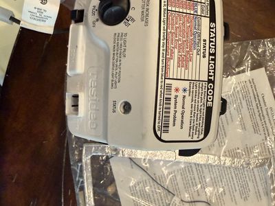 NEW water Heater, gas control valve and internal temperature sensor
