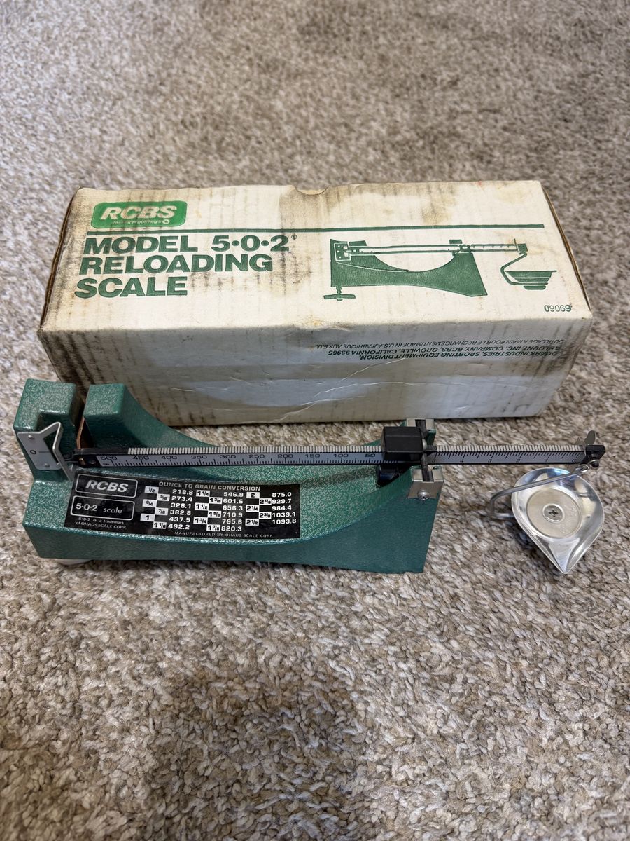 RCBS powder scale 