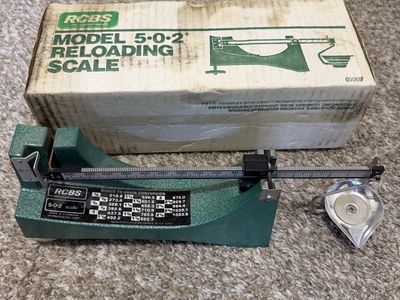 RCBS powder scale