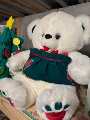 Christmas décor bundle, plush animals