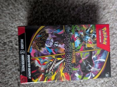 Pokémon Pitch Black Booster Bundles (6 packs each), sealed