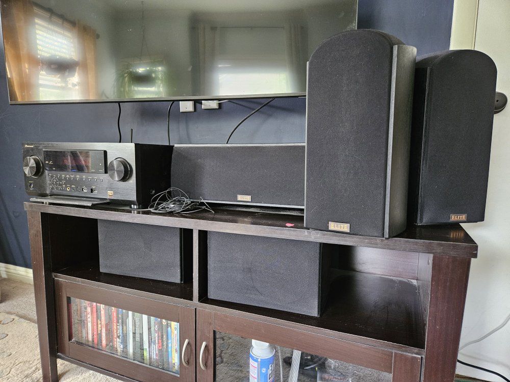 Pioneer Elite receiver and speakers