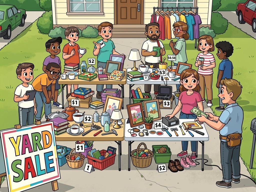 Three Family YARD SALE! With Loads of Great Stuff