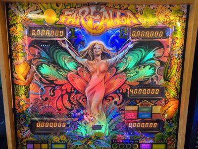 Farfalla pinball by Zachariah pinball Italy 1983