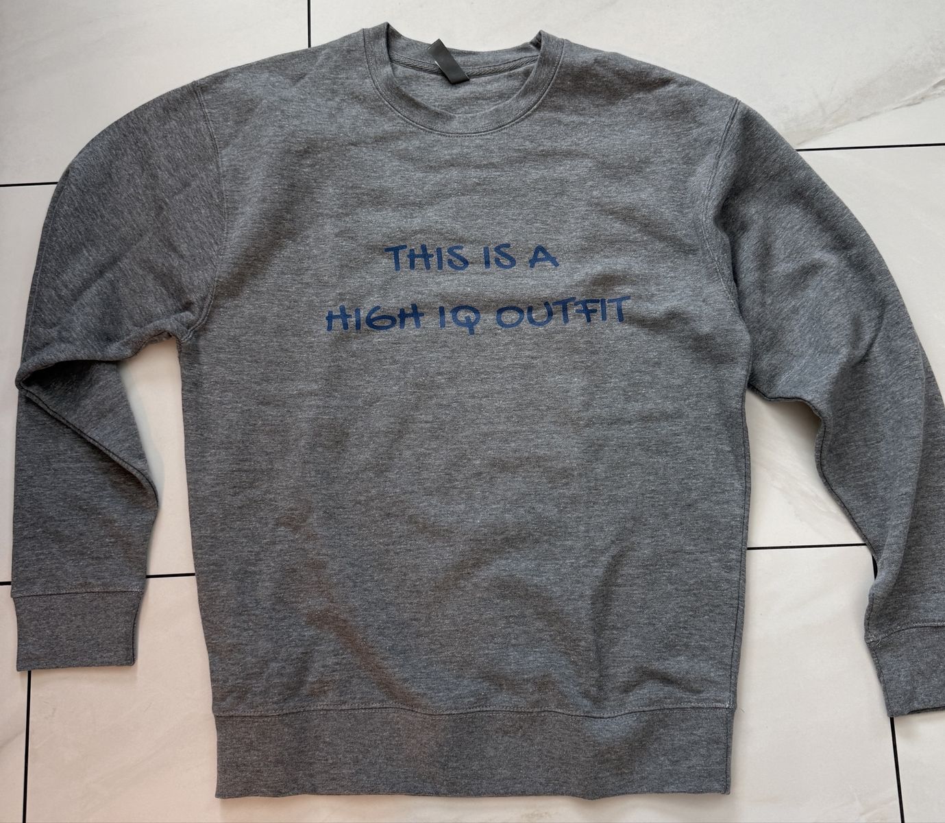 RBP Medium High IQ Outfit Crewneck Sweatshirt