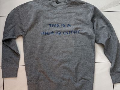 RBP Medium High IQ Outfit Crewneck Sweatshirt