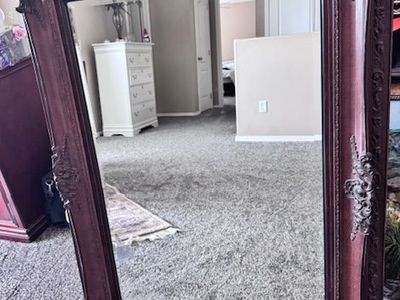Ornate Wood framed Mirror