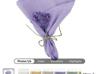 Lavender, Light Purple , Cloth Napkins , Reusable Fabric, Weddings, Bridal Showers, Party, 50¢ each