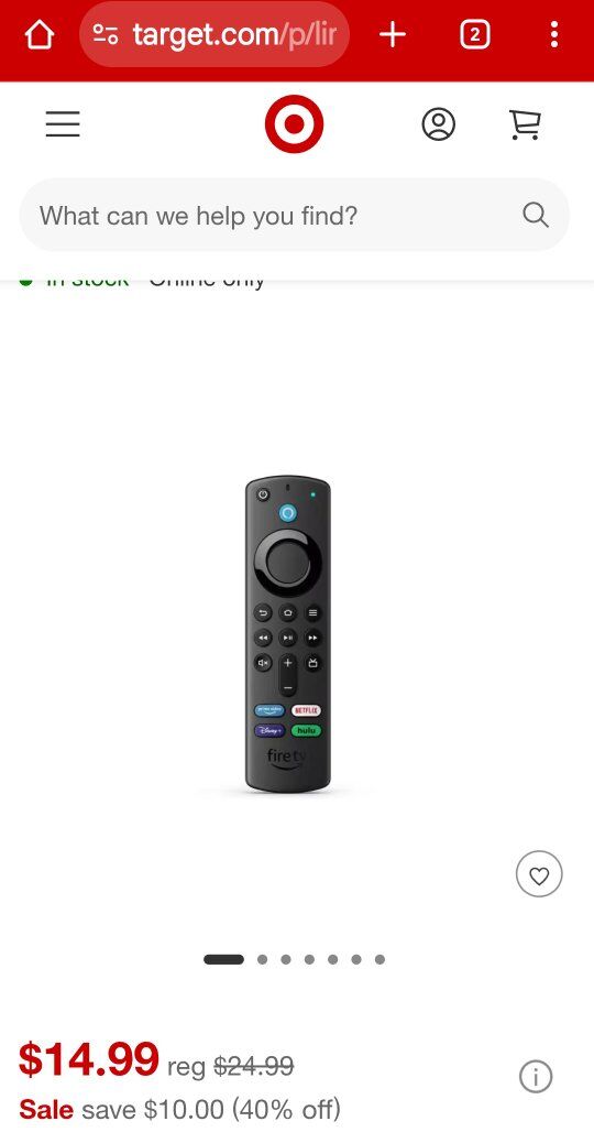 FIRE TV REMOTE STICK