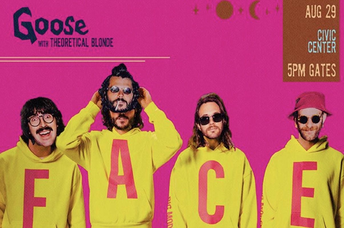 2 Goose Concert Tickets - General Admission at Civic Center (Aug 29)