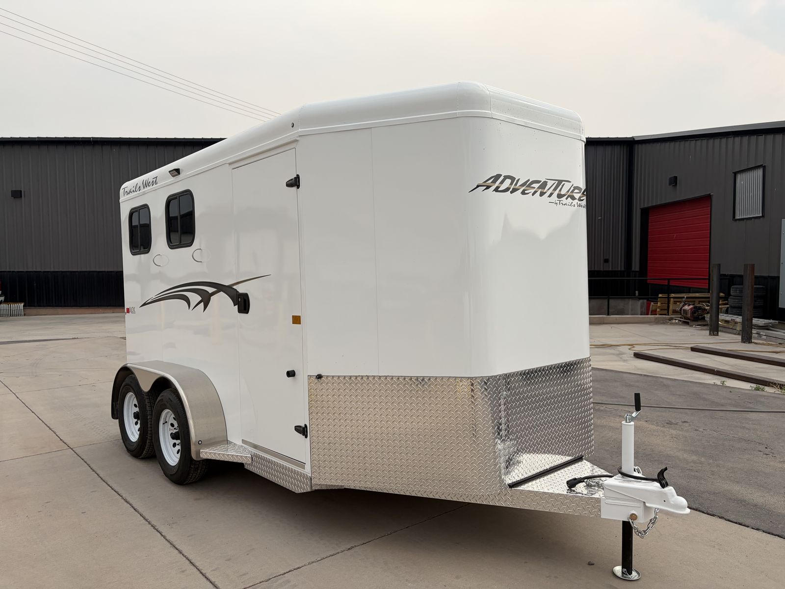 2027 Trails West Adventure 2 MX 2 Horse Trailer - New Condition