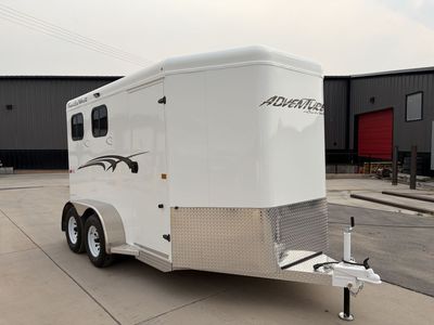 2027 Trails West Adventure 2 MX 2 Horse Trailer - New Condition