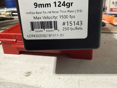 Berry’s 9mm 124gr projectiles