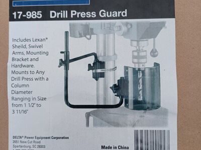 DELTA Drill Press Guard