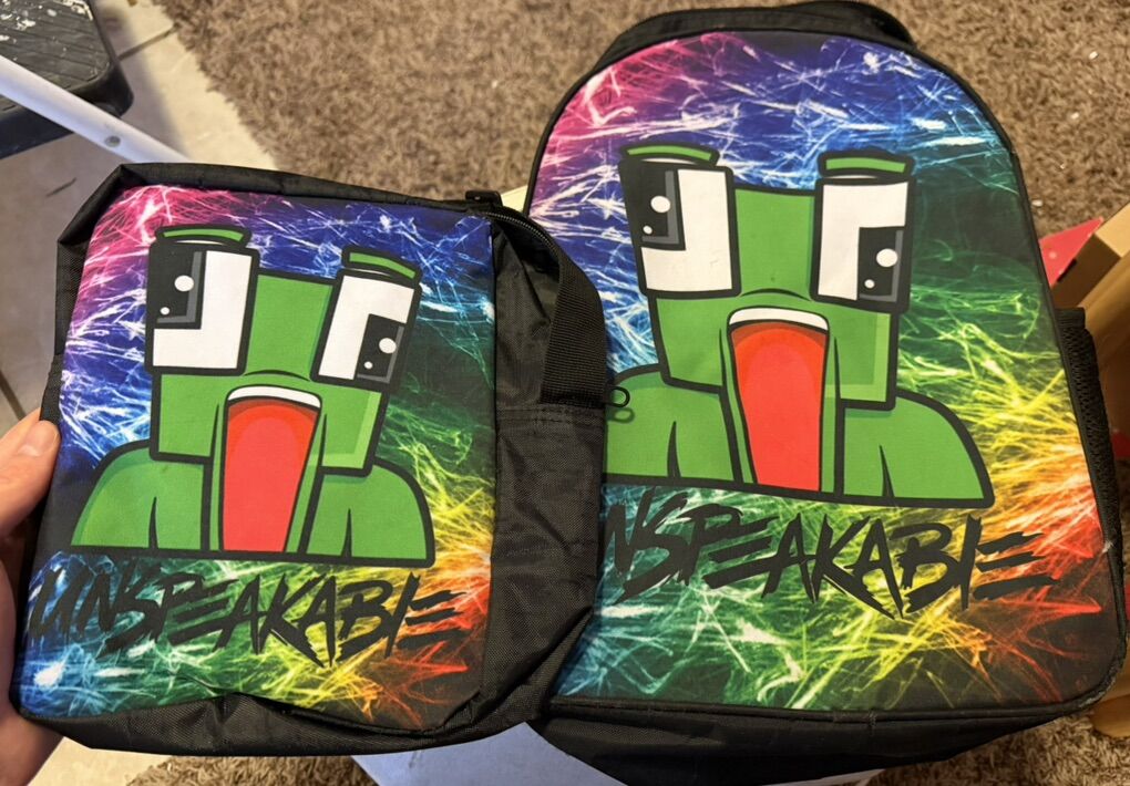 Unspeakable Child's Backpack With Lunch box