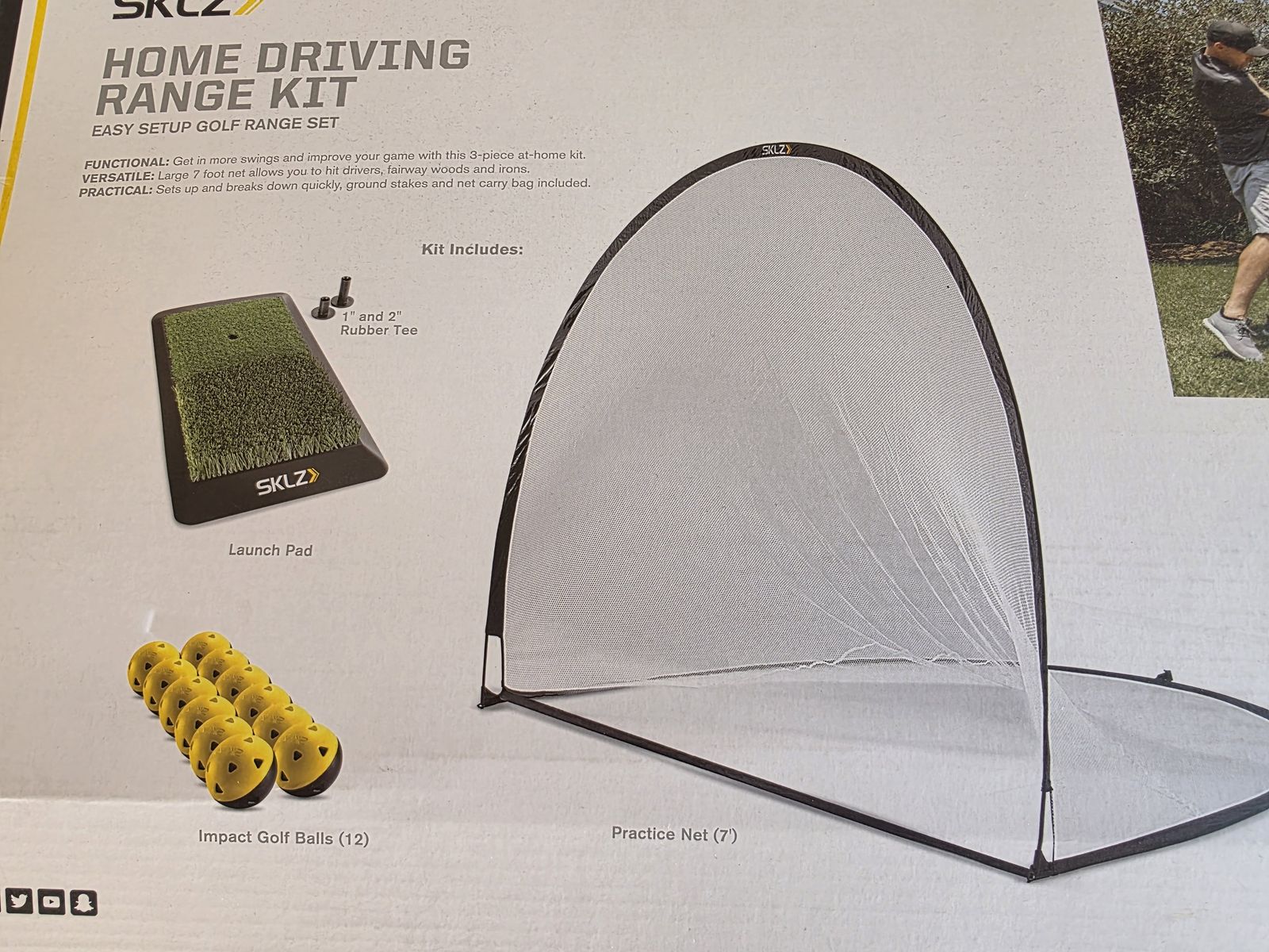 SKLZ home driving range kit