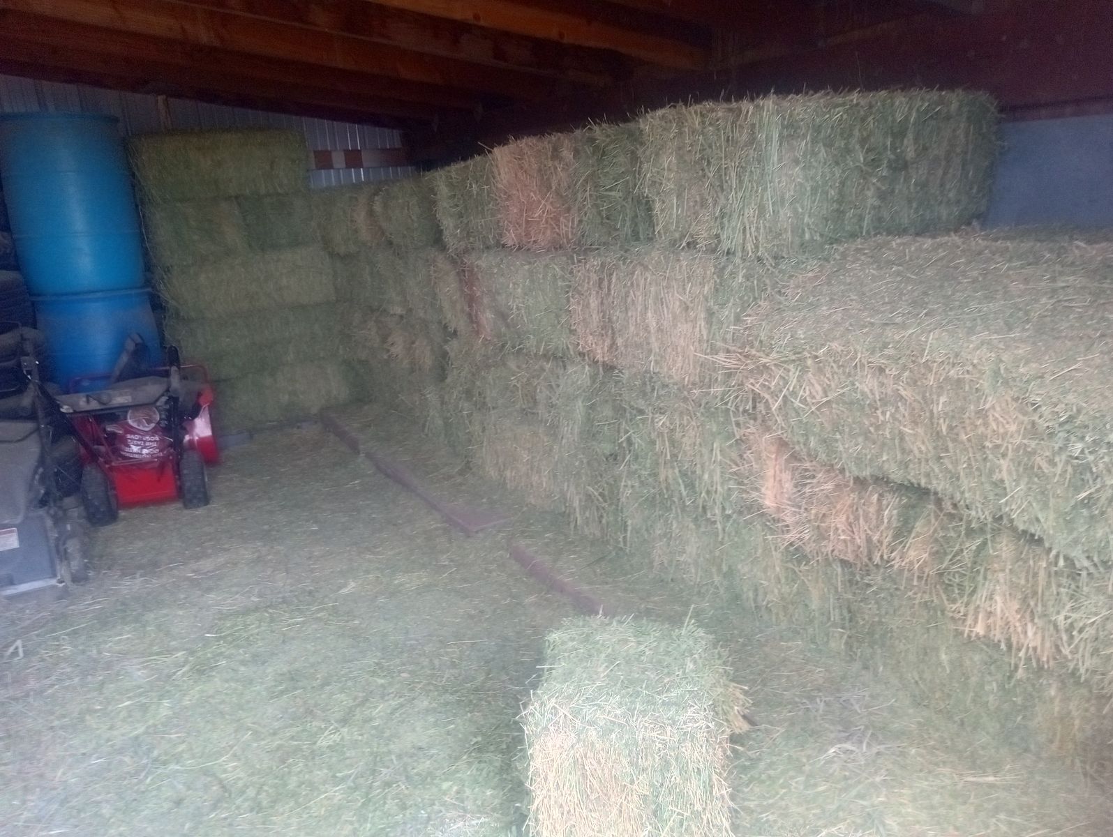 2nd crop hay. Small bales. $7.50 per bale.
